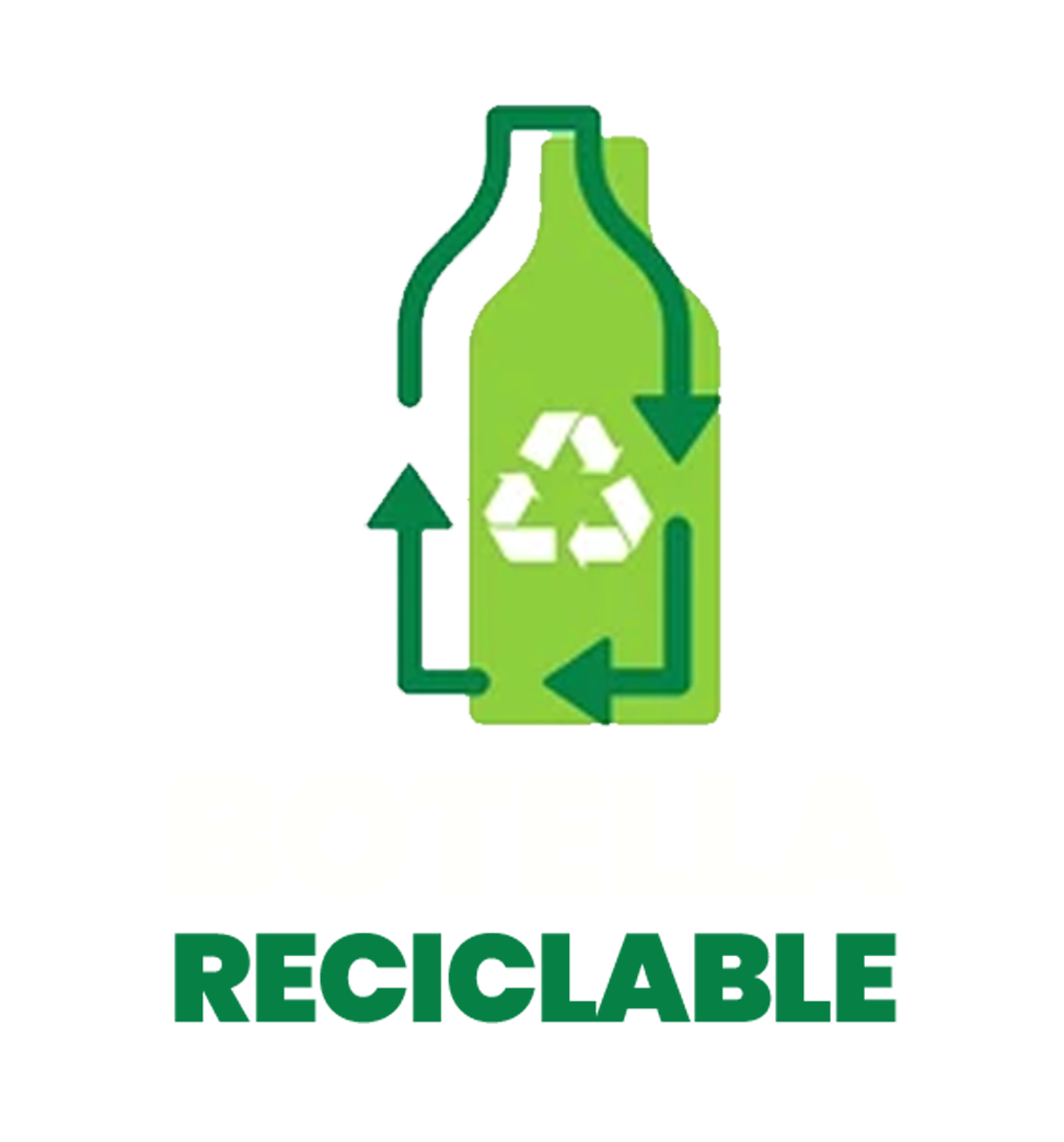 botella reciclable