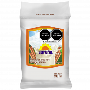 SOBRE DE HORCHATA DE ARROZ Y CANELA 200ml (Caja 36 pzas)